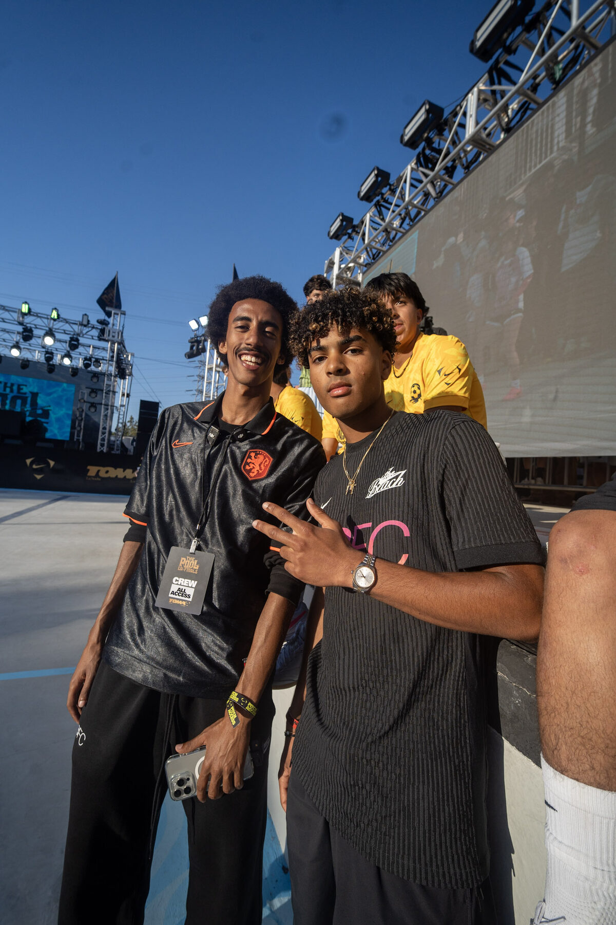 LA Nike Toma photographed by Footy Vibes